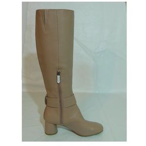 Pink/Tan Knee High Leather OTK Vintage